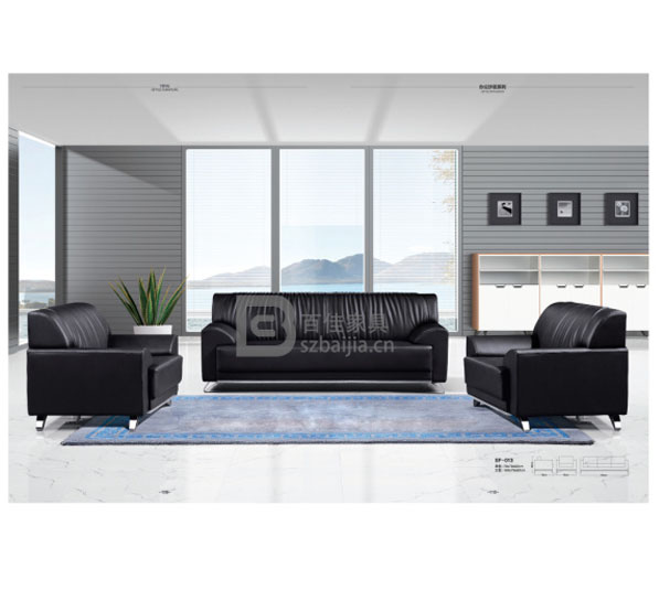 现代办公沙发-11