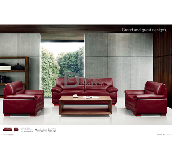 古典办公沙发-13