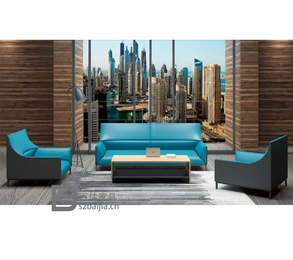 现代办公沙发-27