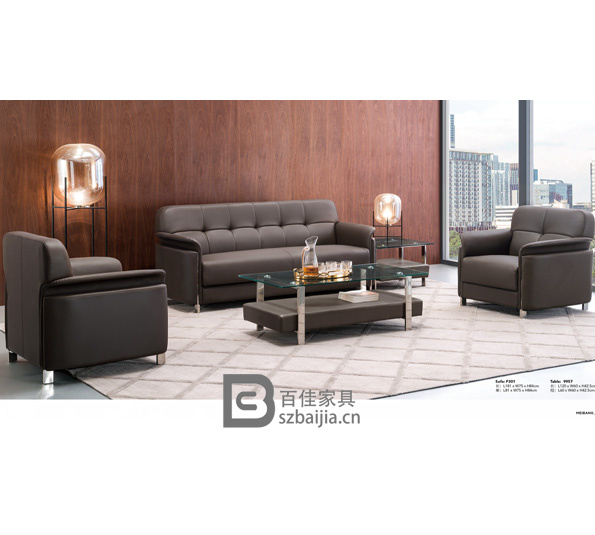 古典办公沙发-15