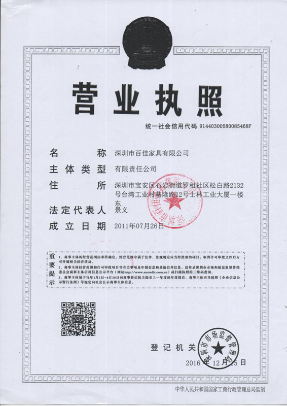  Business license