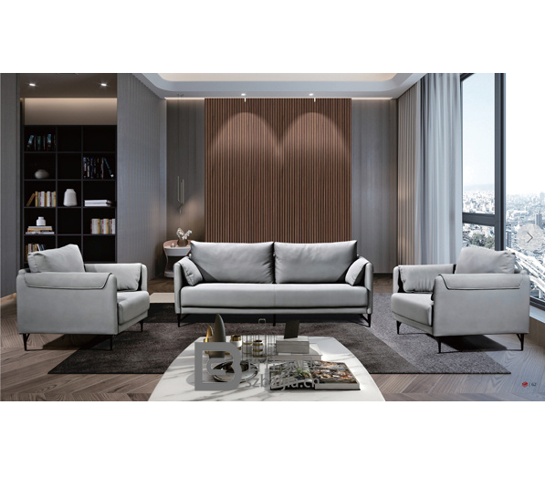 现代办公沙发-56