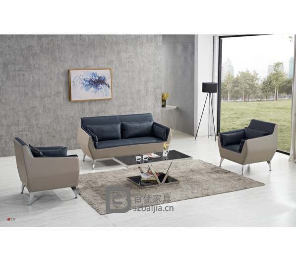 现代办公沙发-23