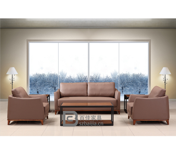 现代办公沙发-58