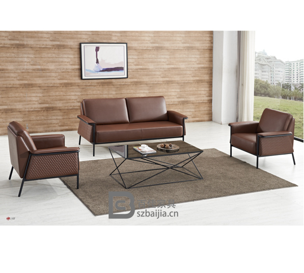 现代办公沙发-54