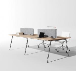  Steel frame staff table-57